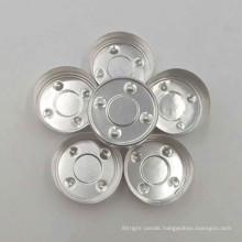 cheap wholesale china Factory Aluminum tea light candle holder cups